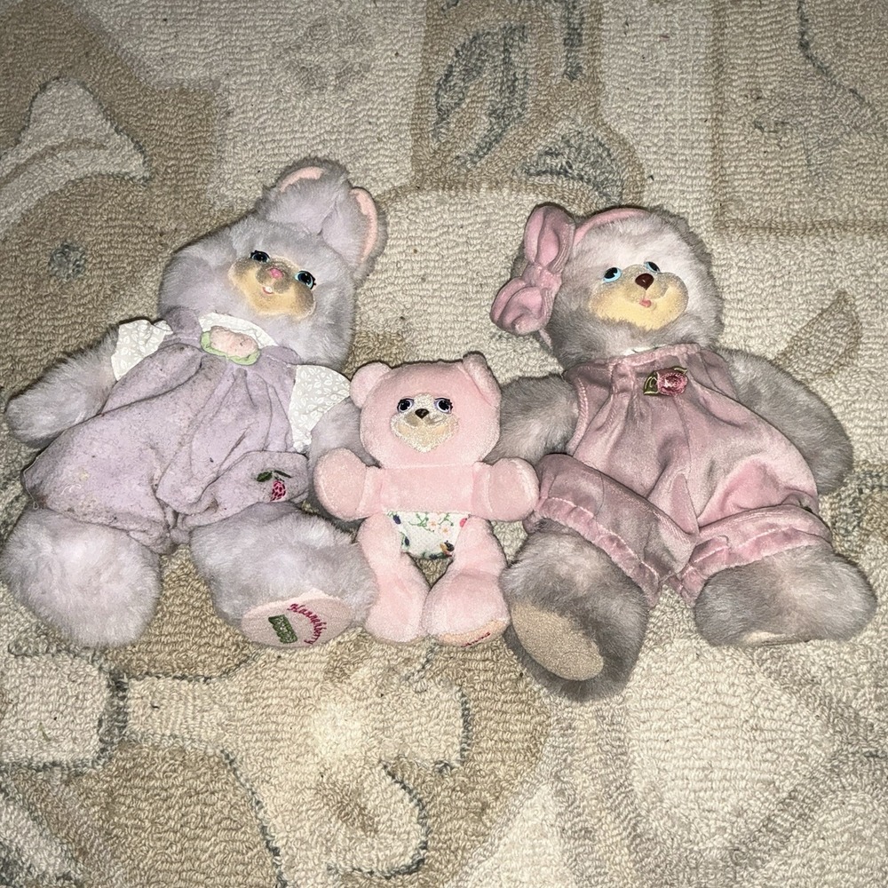 Vintage Fisher-Price Briarberry 90s Plush‎ Babyanna Hannhberry Sarahberry